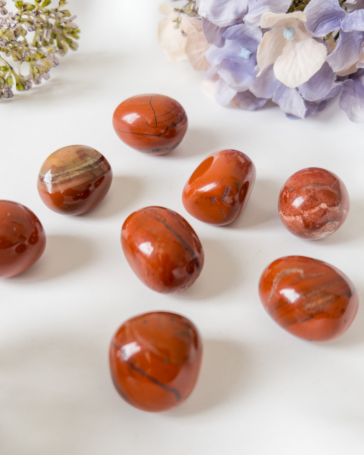 Red Jasper Tumbles