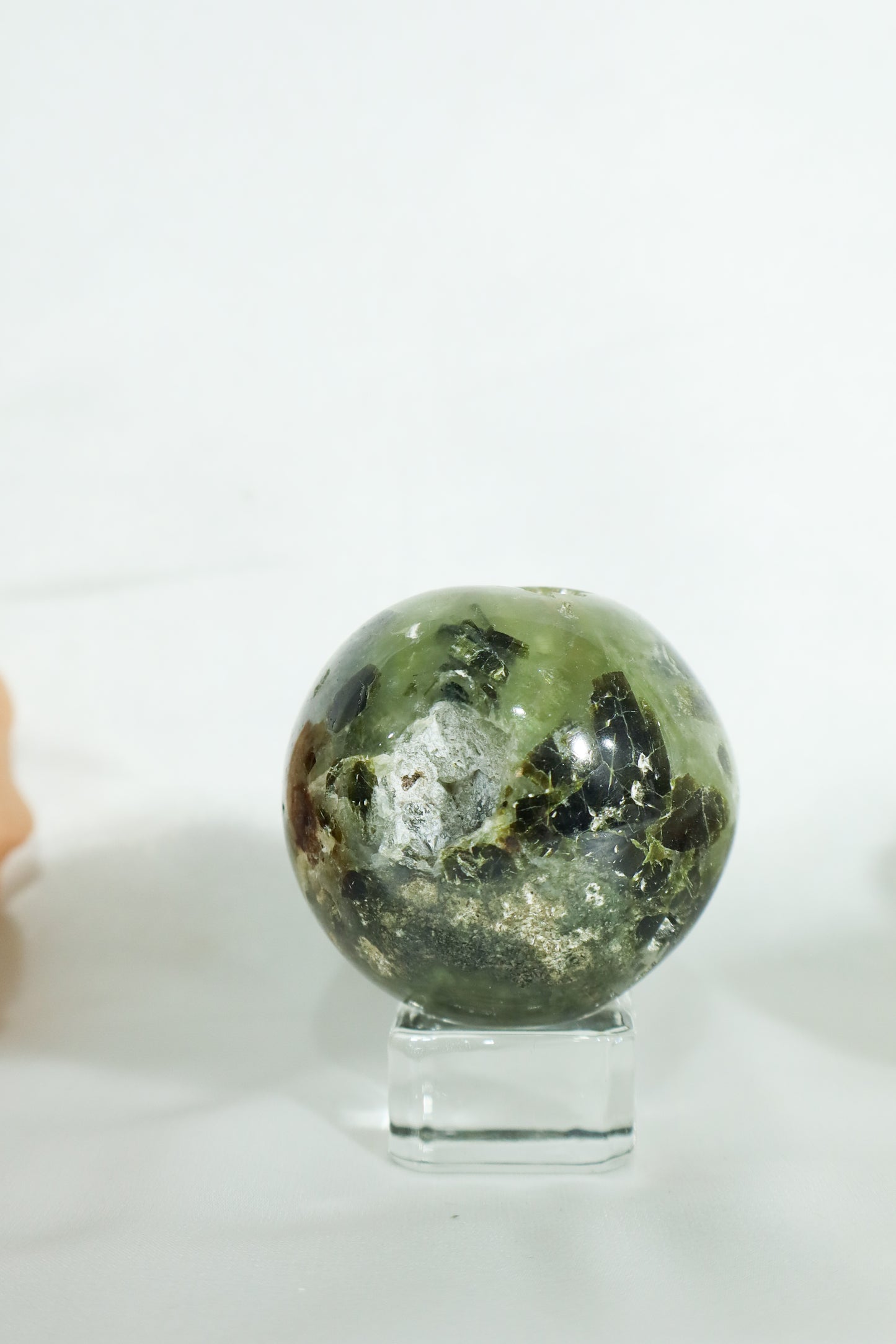 Prehnite Sphere #2 - Low Quality