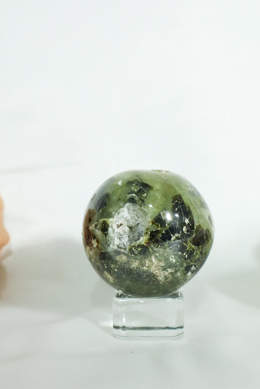Prehnite Sphere #2 - Low Quality