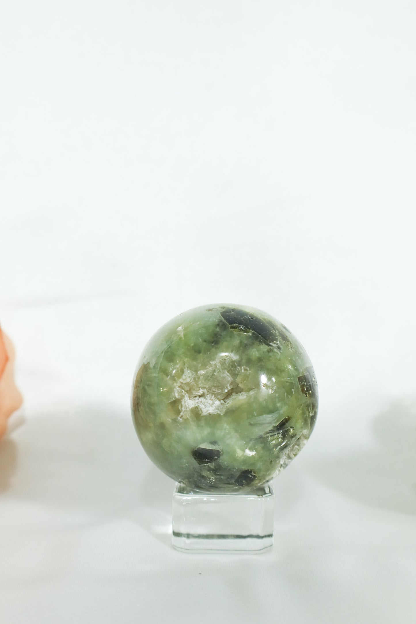 Prehnite Sphere #2 - Low Quality