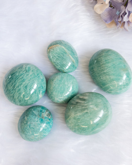 Amazonite Palmstone