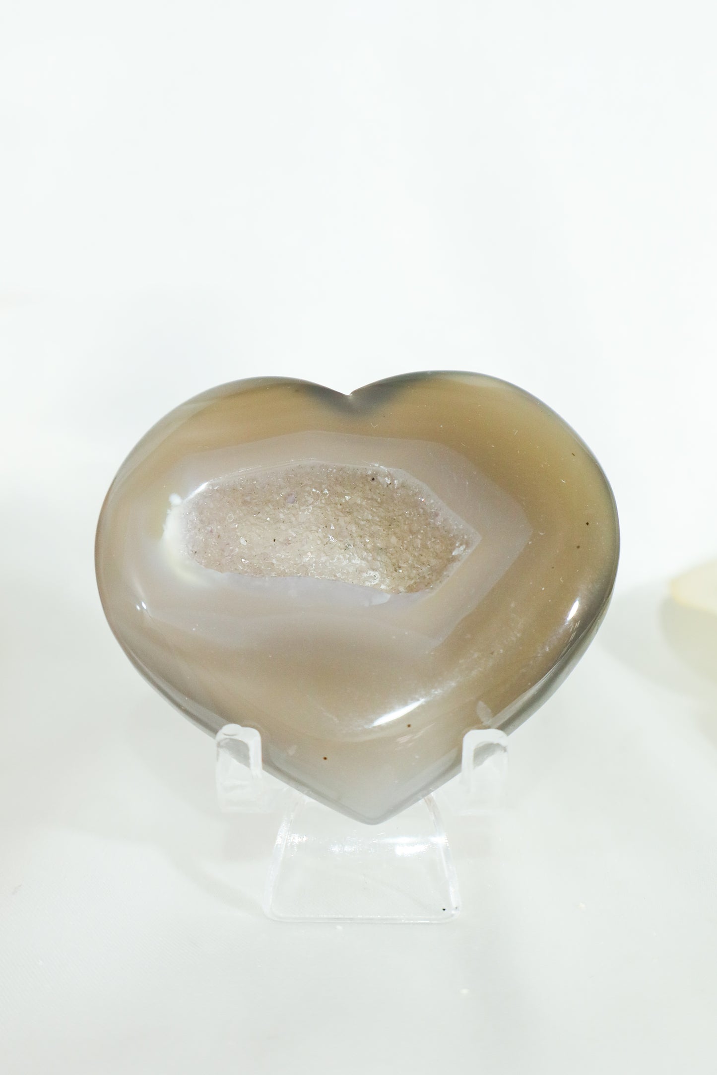 Druzy Agate Heart #5