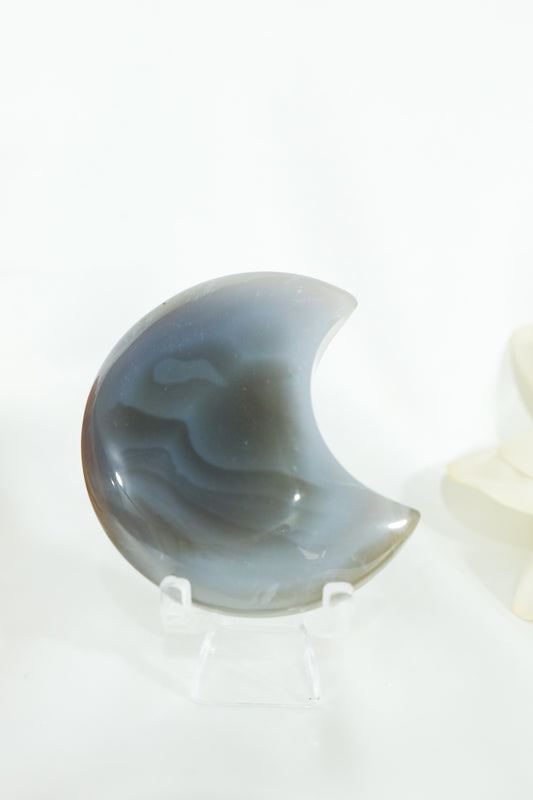 Druzy Agate Moon #3