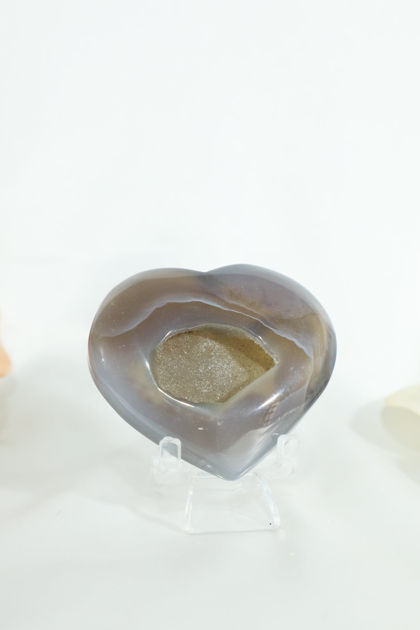 Druzy Agate Heart #6