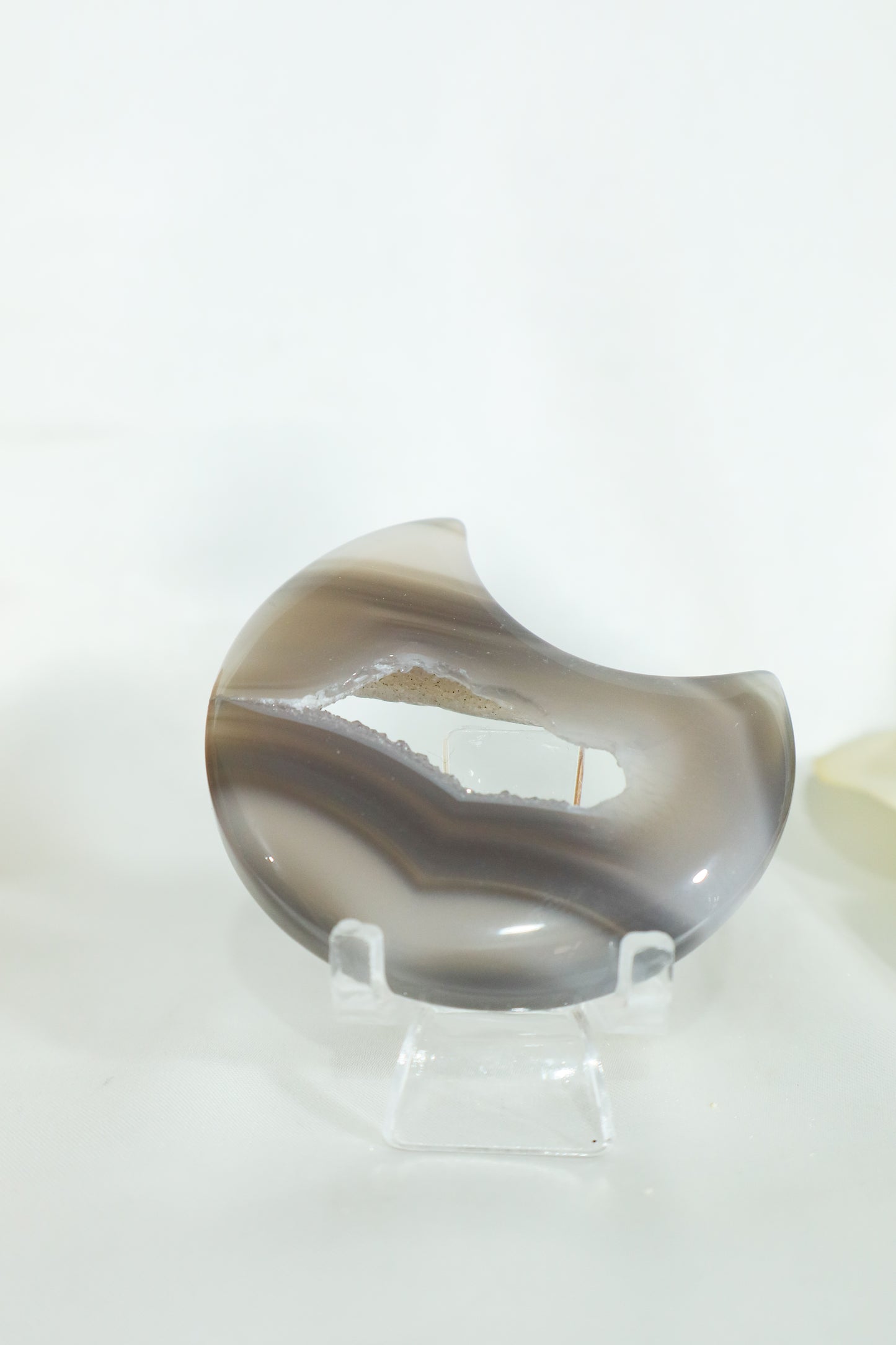 Druzy Agate Moon #1