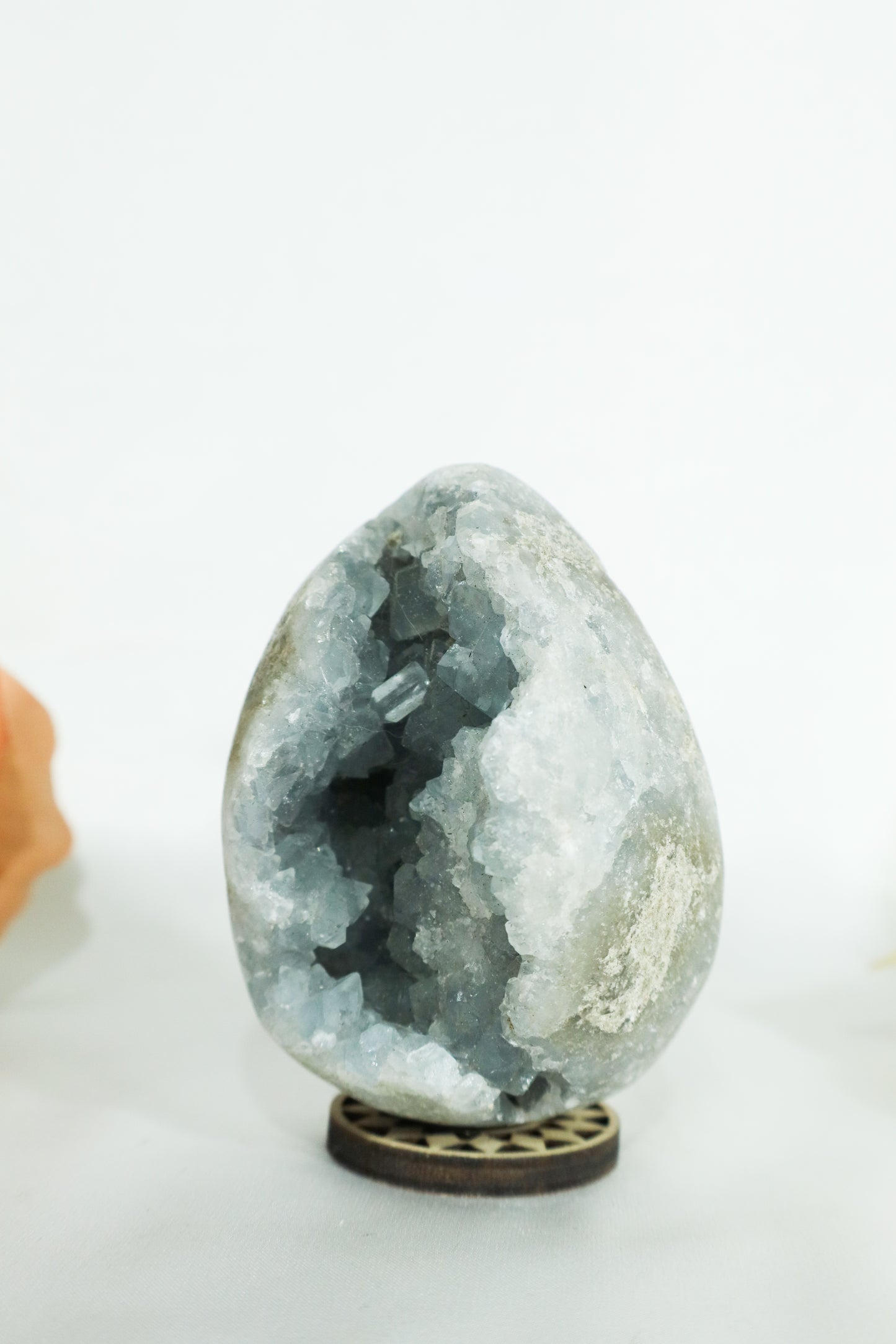 Celestite Cluster Egg #12