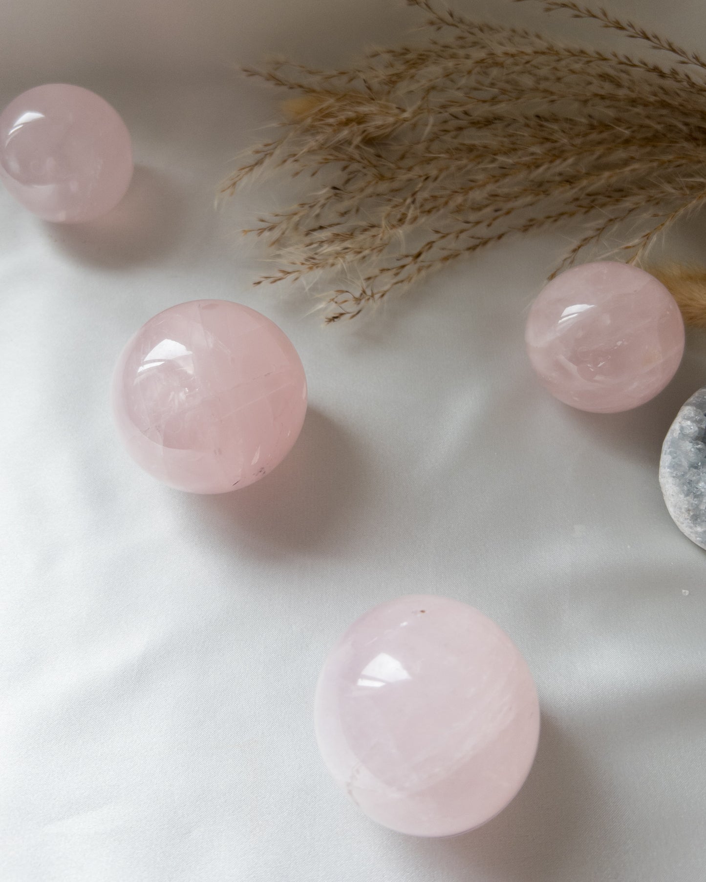 Rose Quartz Sphere-Medium