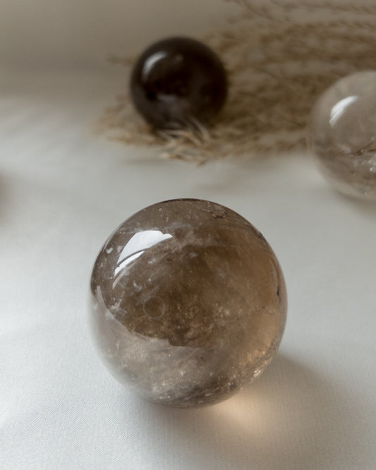 Smoky Quartz Sphere-Medium