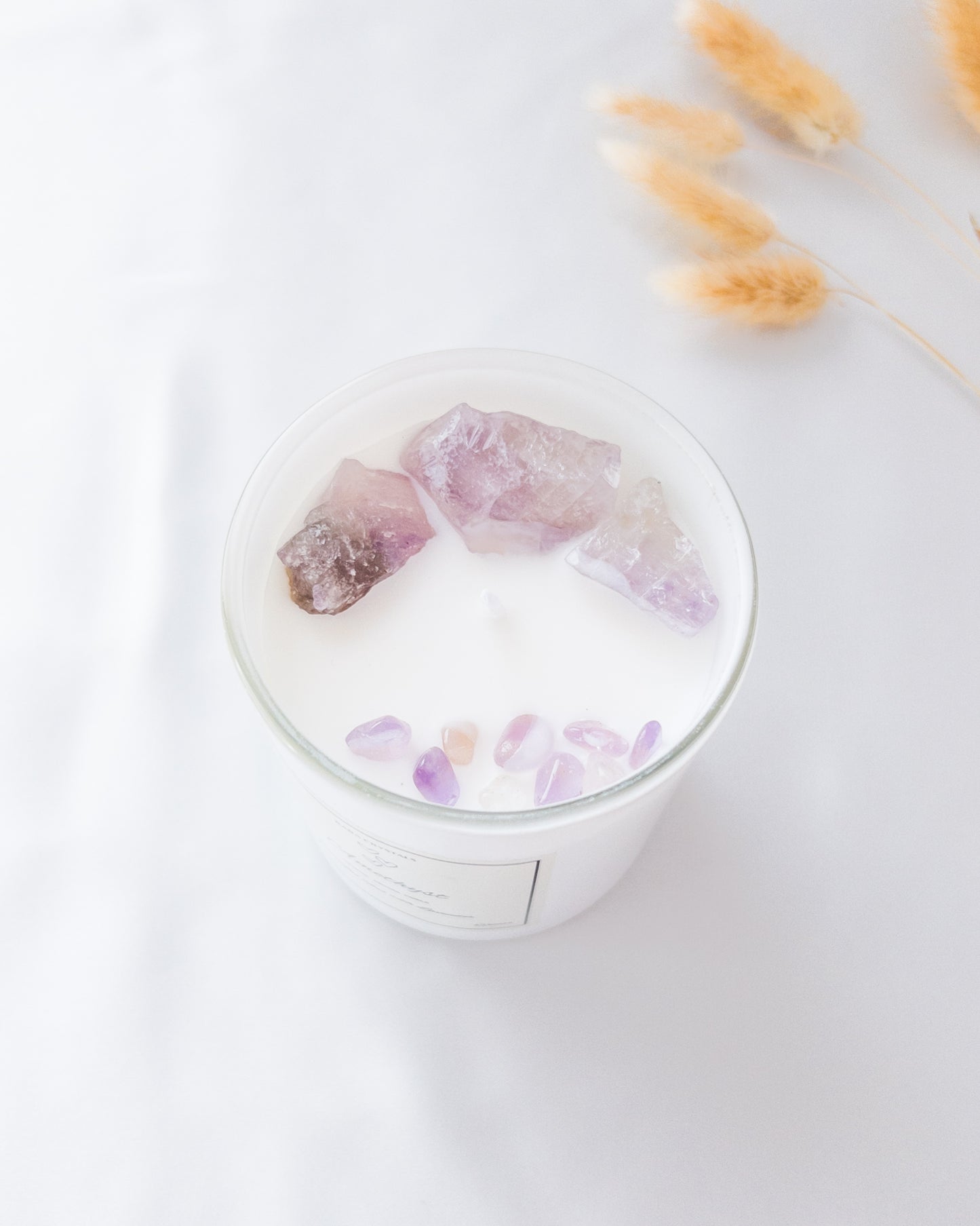 Amethyst Candle