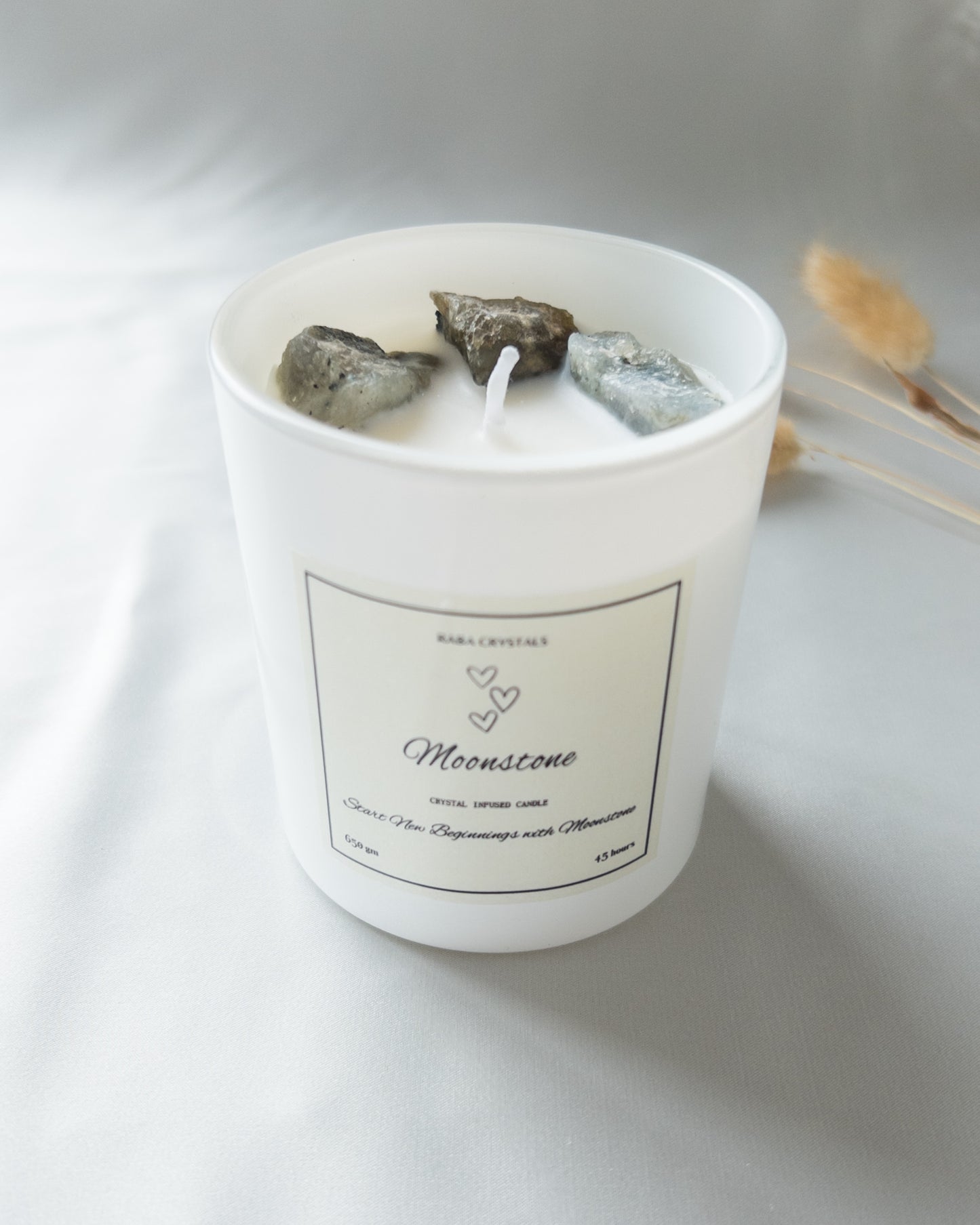 Moonstone Candle