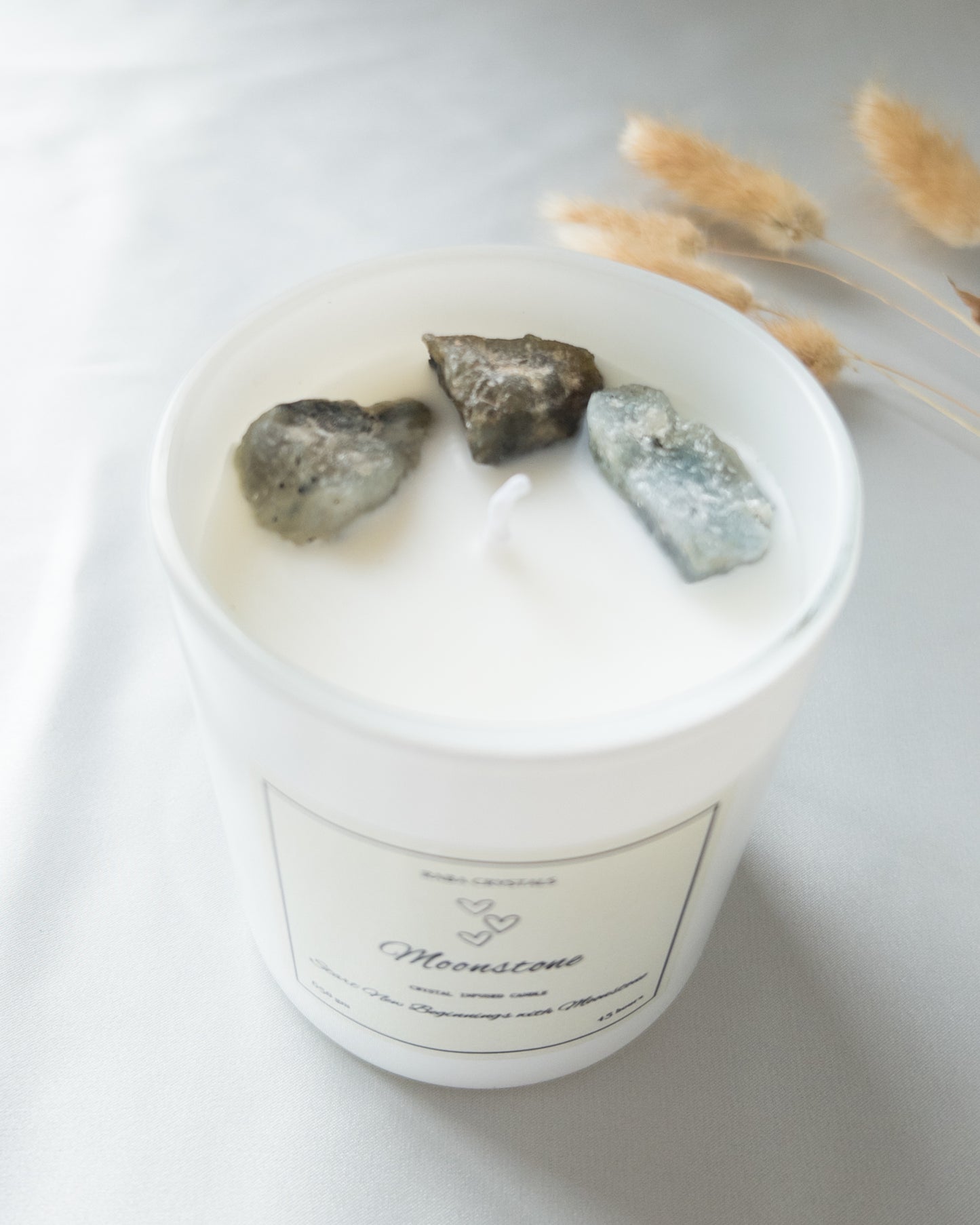 Moonstone Candle