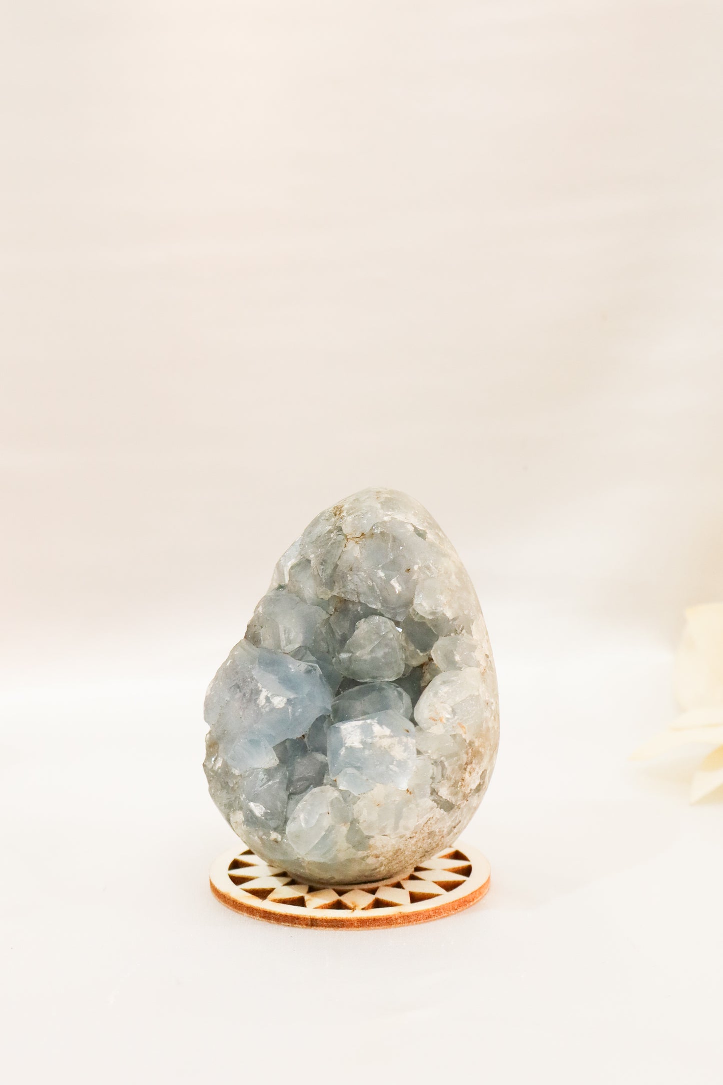 Celestite Cluster Egg #15