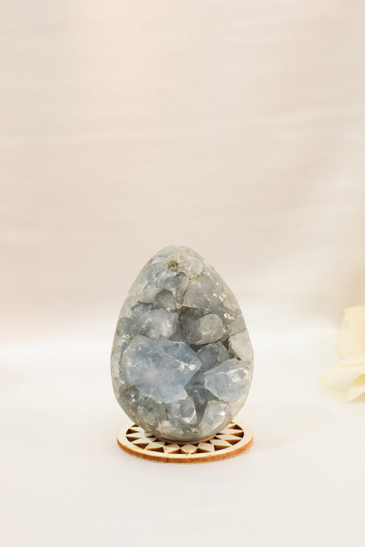Celestite Cluster Egg #15