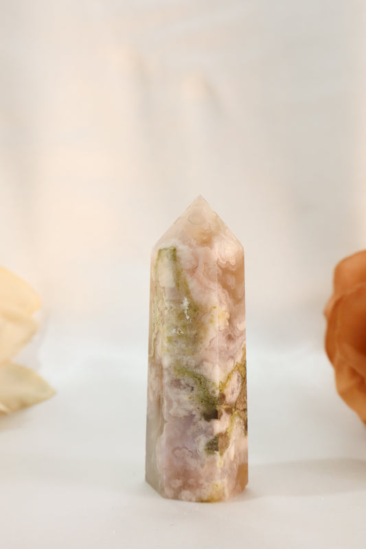 Flower Agate Tower #7