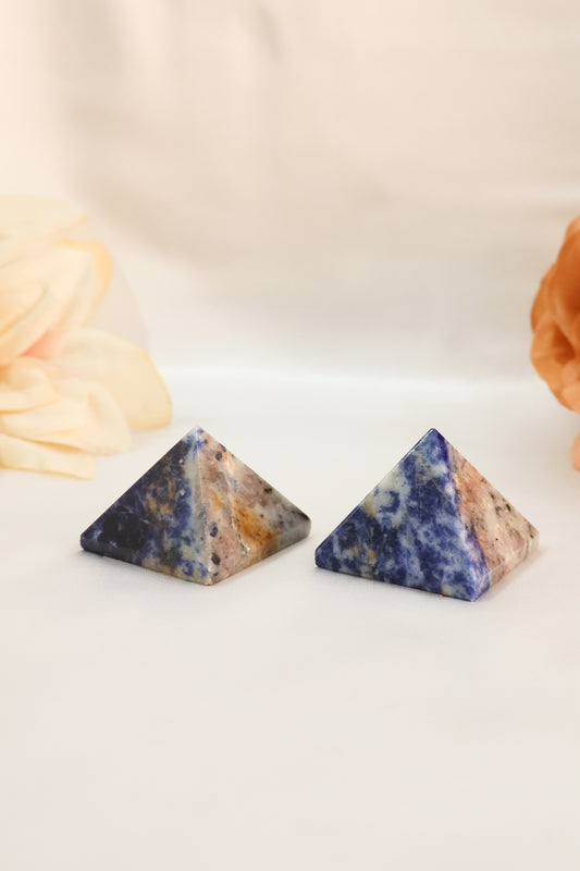 Sodalite Pyramid - Small