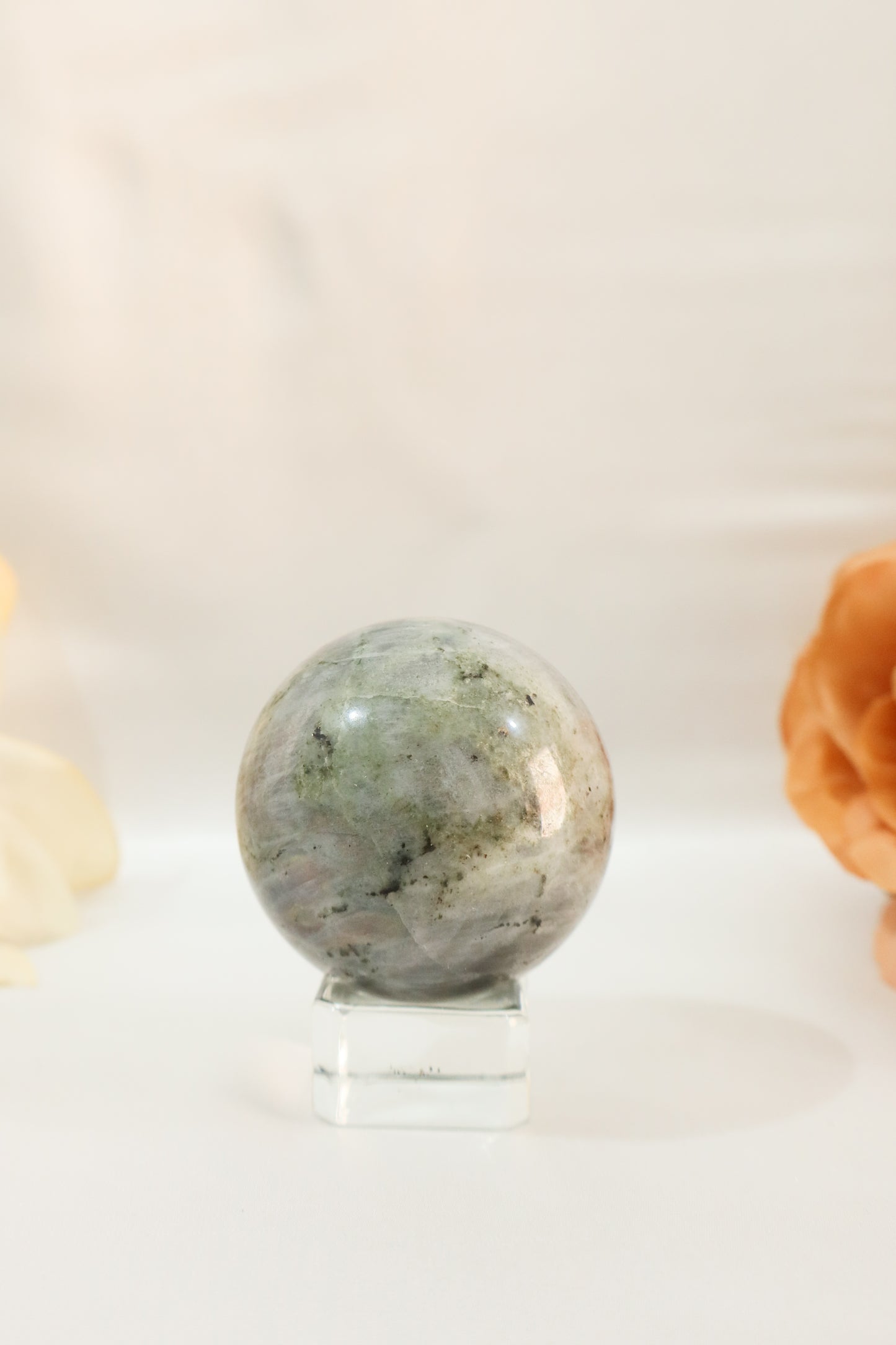 Purple Flash Labradorite Sphere #6