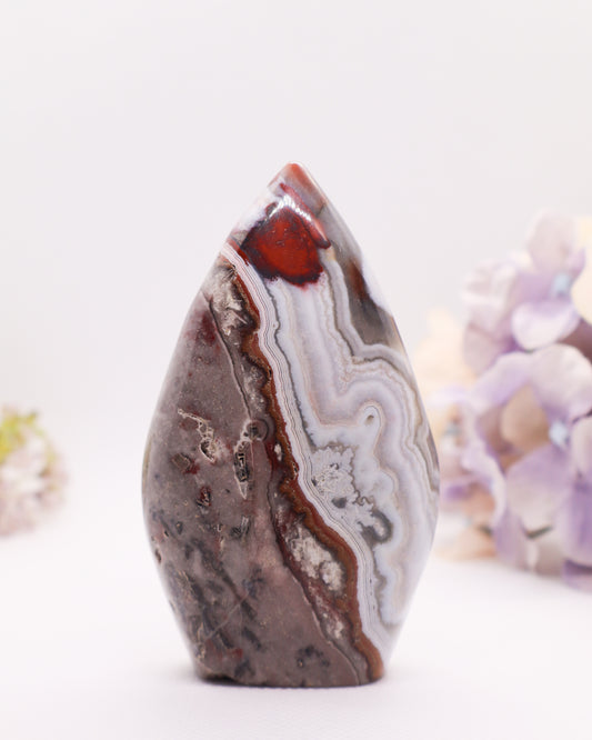 Mexican Crazy Lace Agate Flame #2