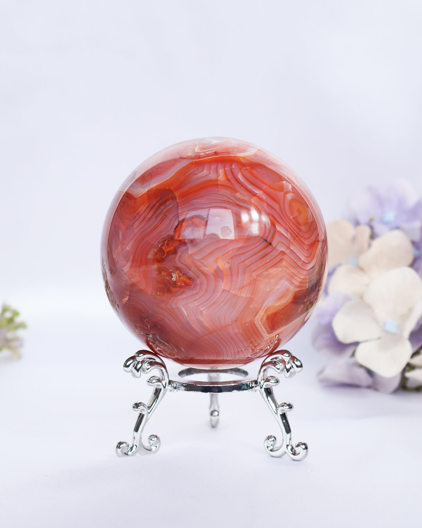 Carnelian Sphere #1