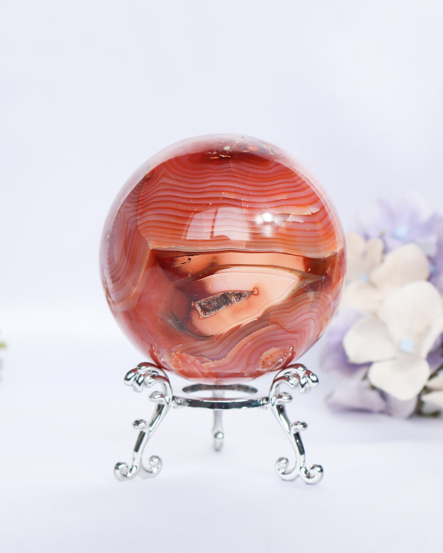 Carnelian Sphere #1