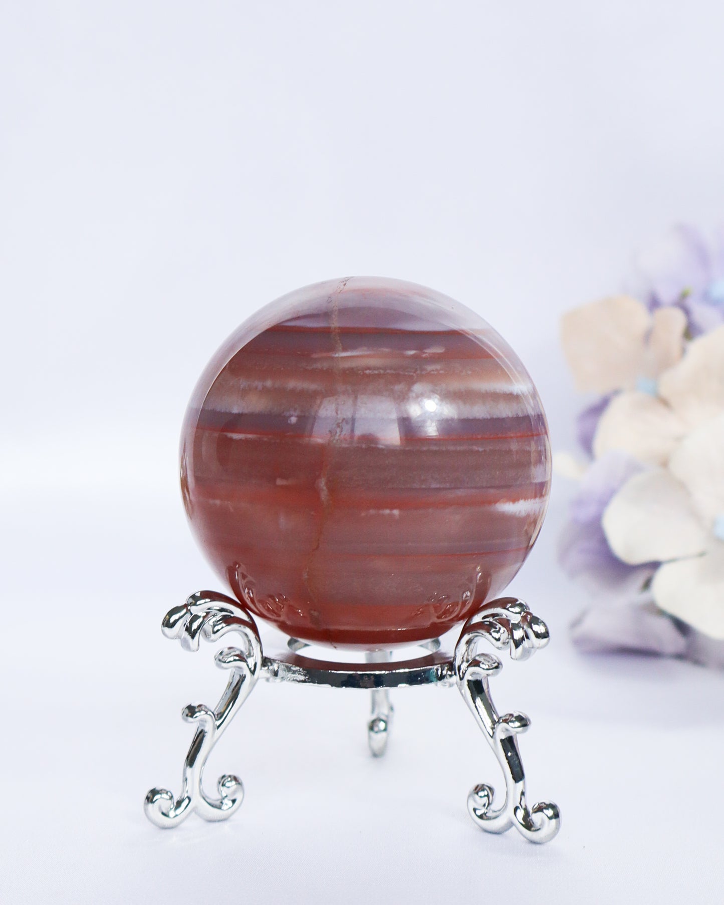 Banded Agate Sphere #2