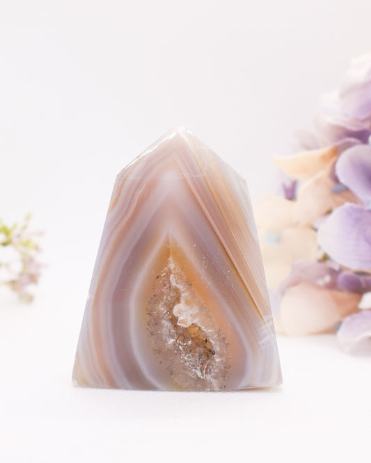 Druzy Agate Tower #22