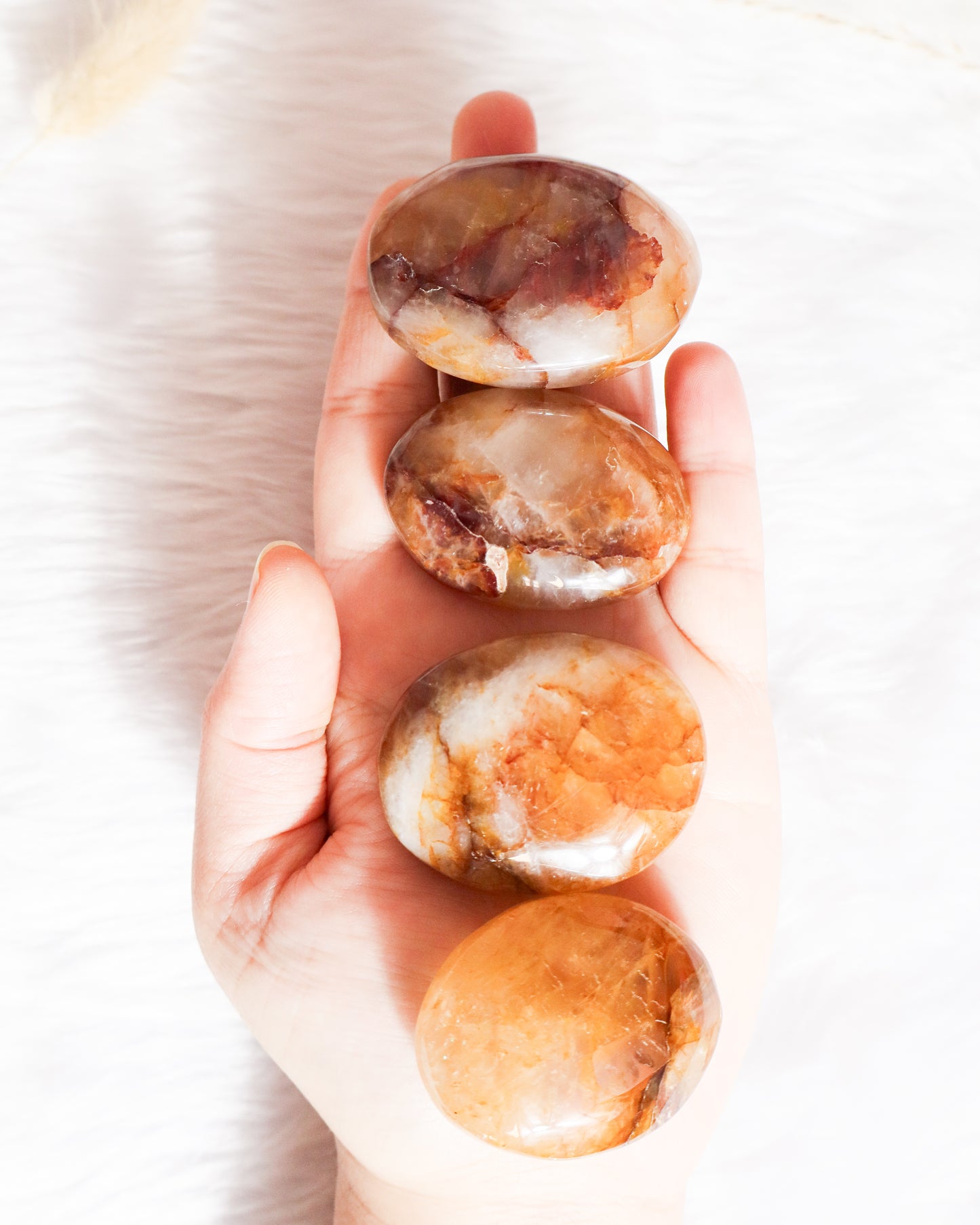 Golden Healer Palm Stones