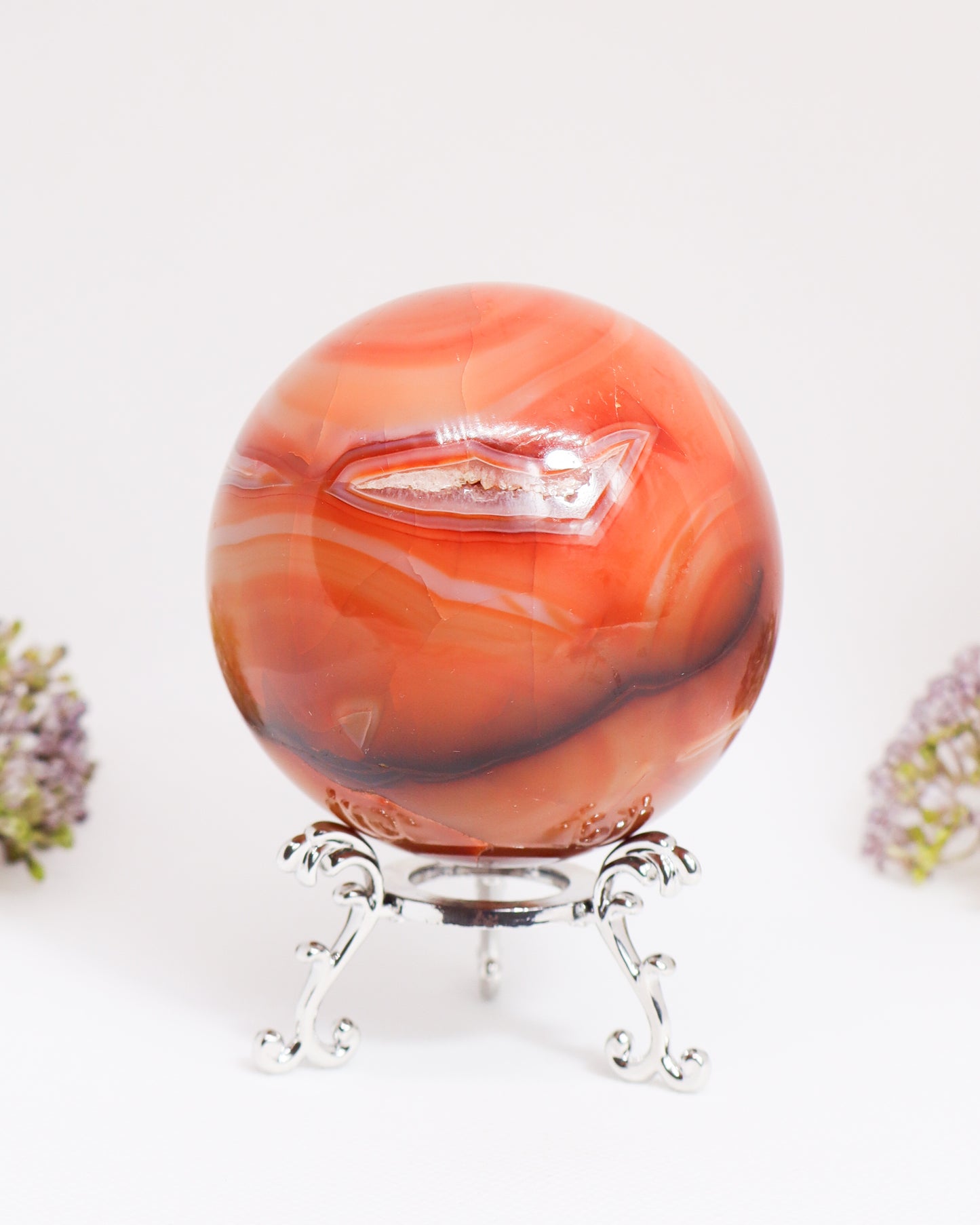 Carnelian Sphere #4