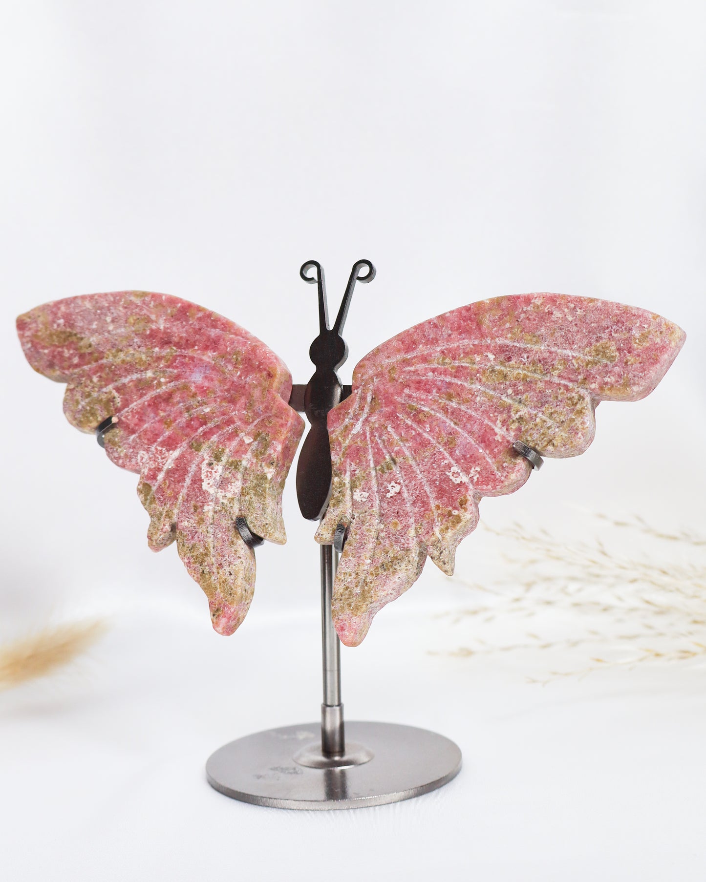 Rhodonite Butterfly Wings