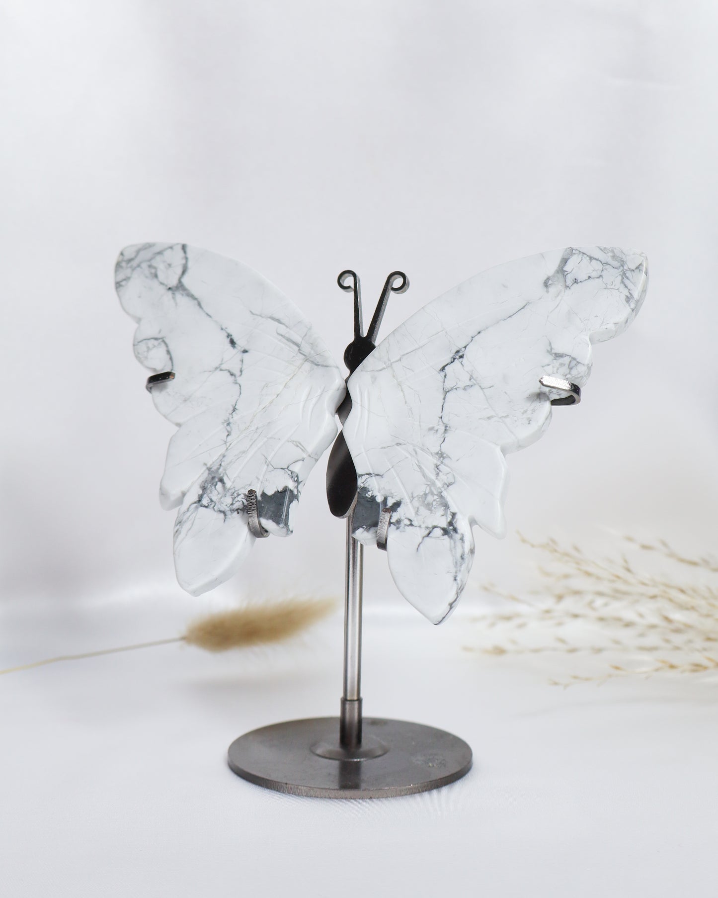 White Howlite Butterfly Wings