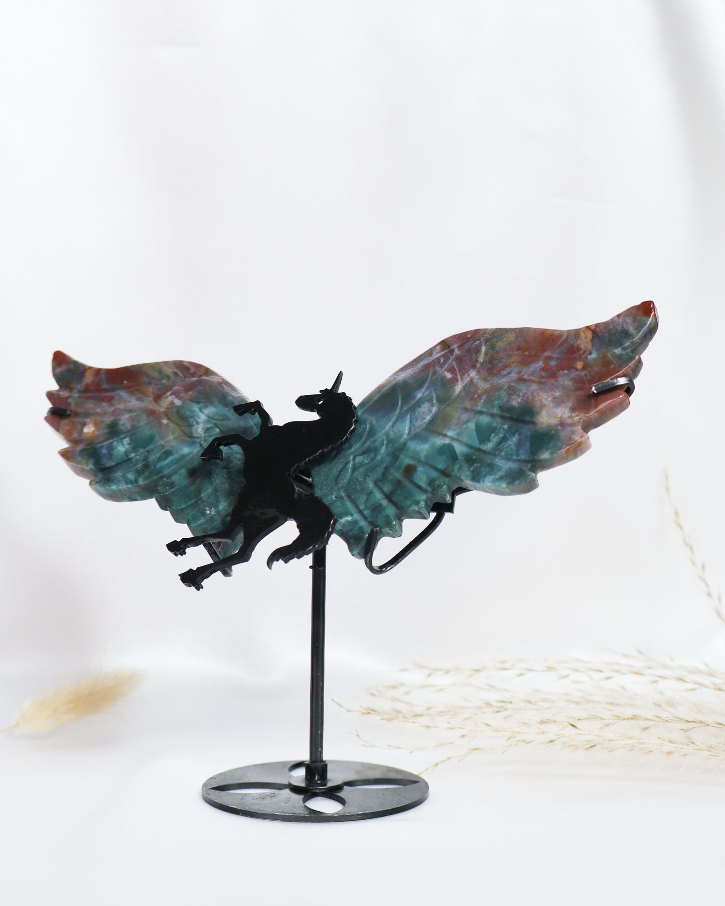 Ocean Jasper Unicorn Wings #1