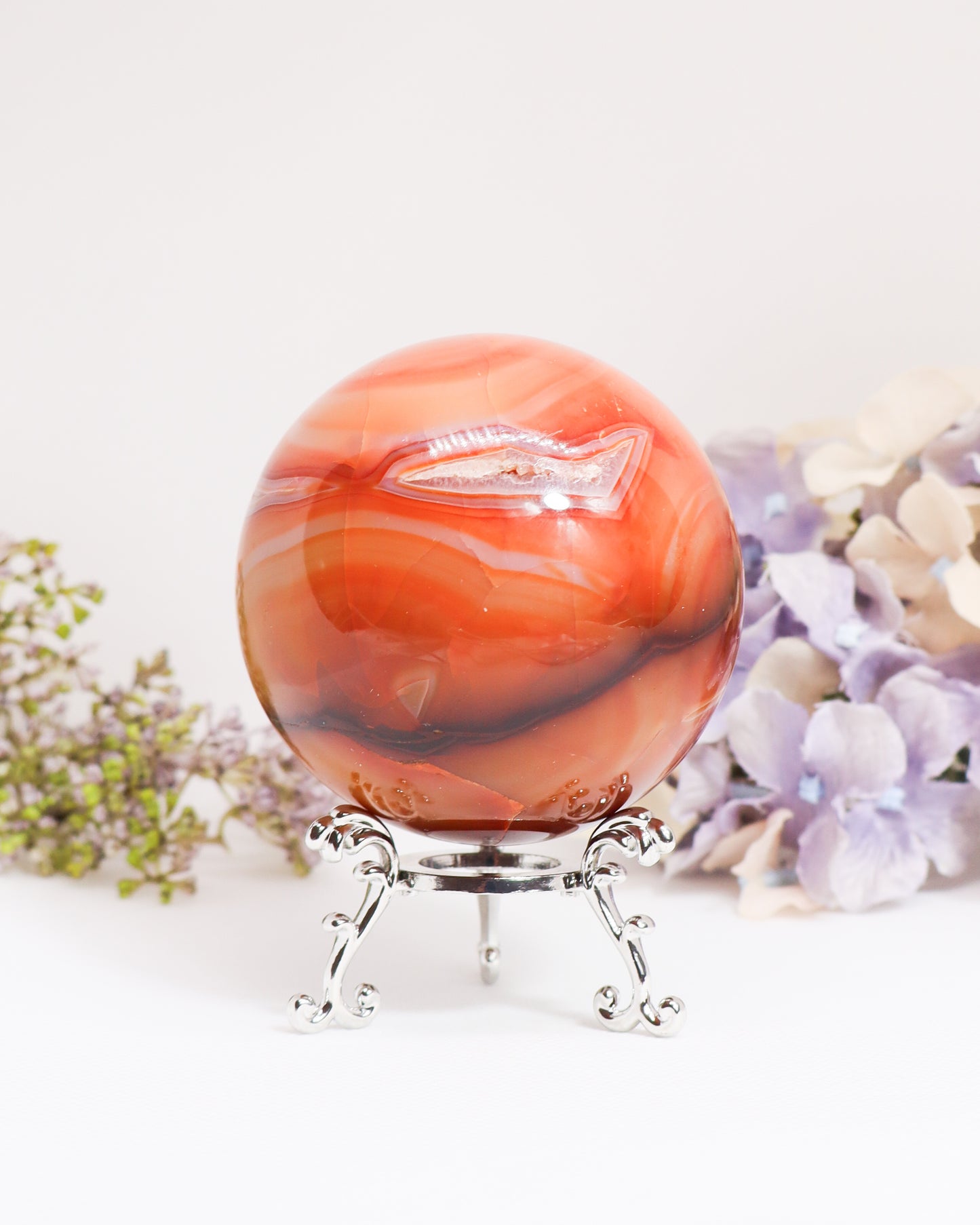 Carnelian Sphere #4