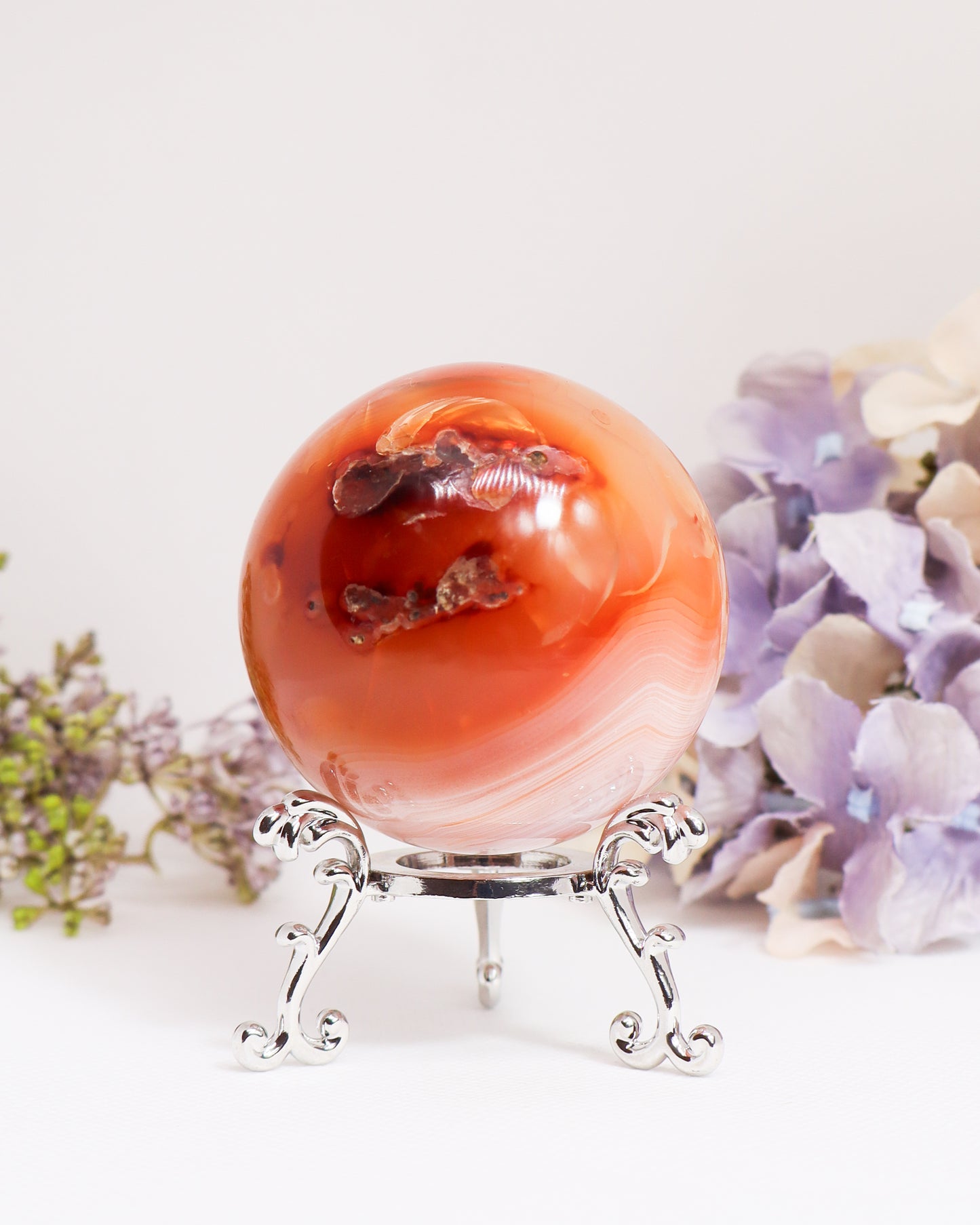 Carnelian Sphere #3