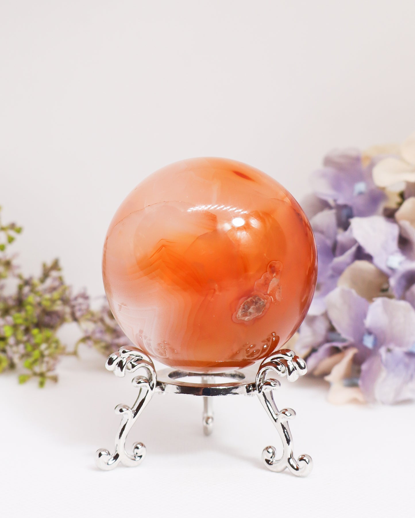 Carnelian Sphere #3