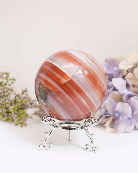 Banded Agate Sphere #1