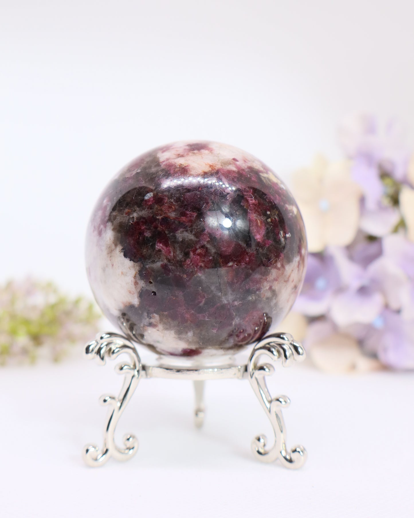 Pink Tourmaline Sphere #2