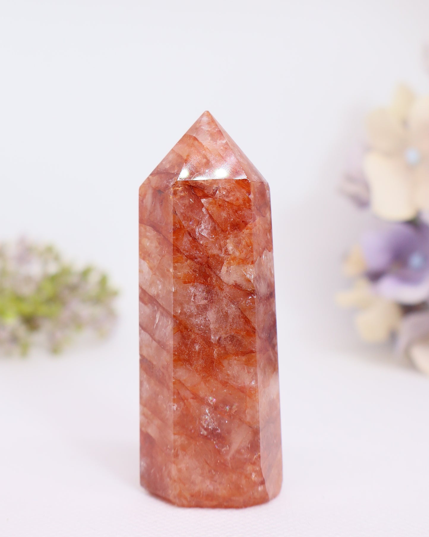 Fire Quartz Towers ( Hematoid )