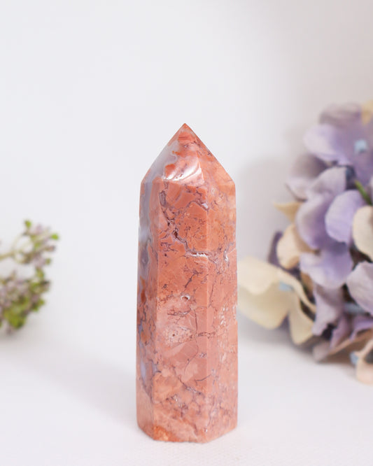 Pink Agate Tower #5