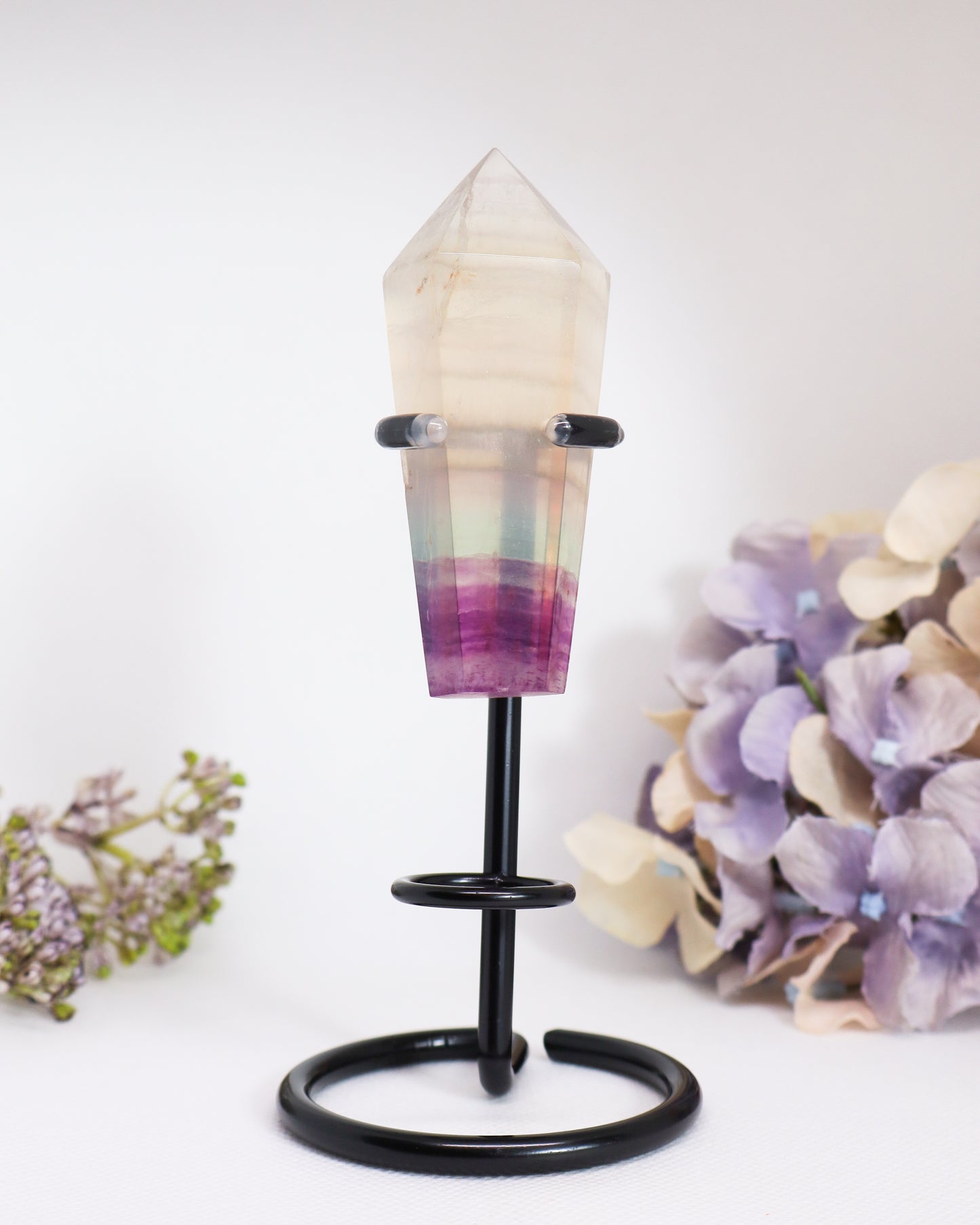 Candy Fluorite Wand on Stand #3