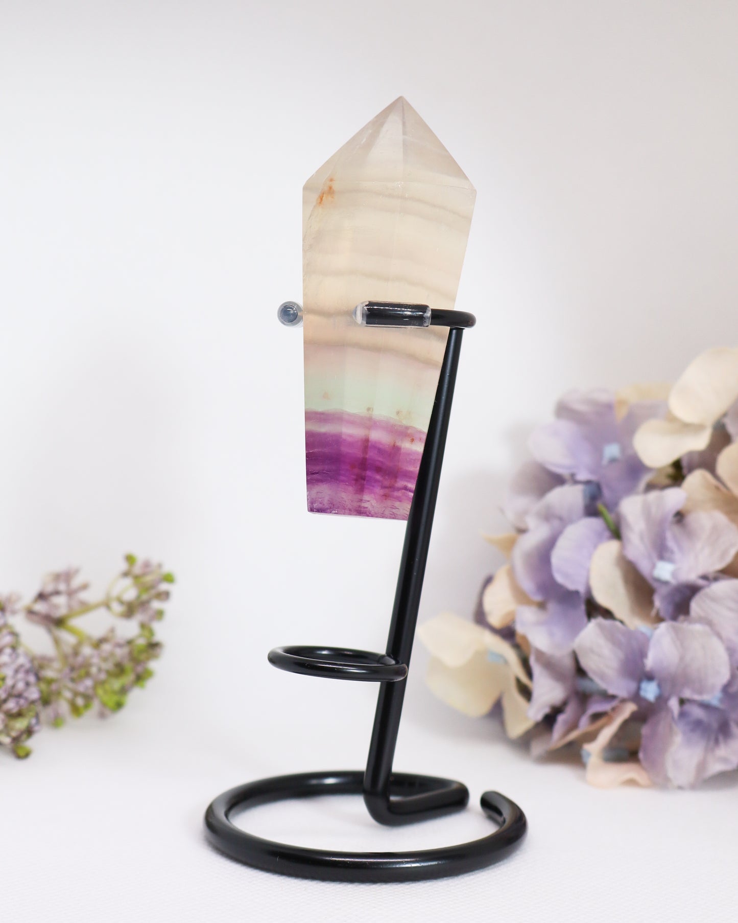 Candy Fluorite Wand on Stand #3