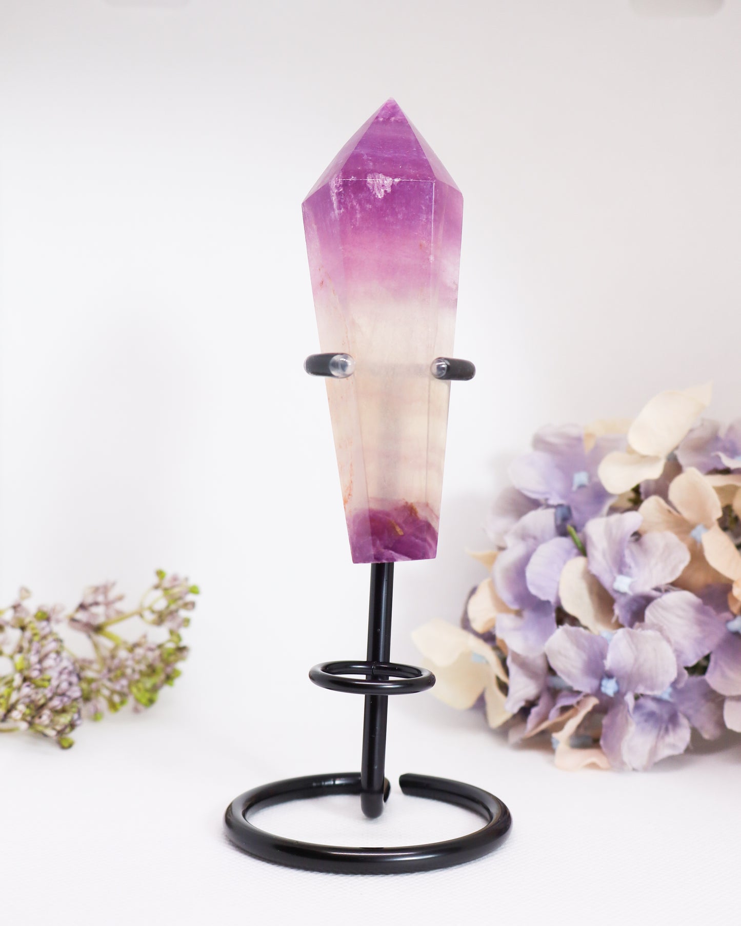 Candy Fluorite Wand on Stand #4