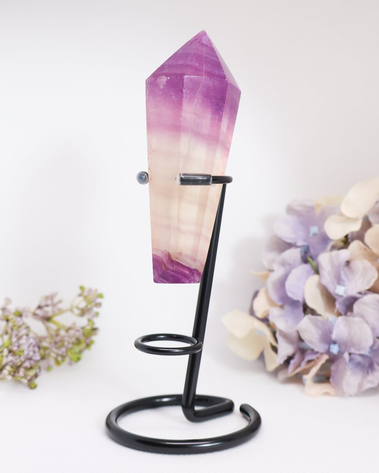 Candy Fluorite Wand on Stand #4