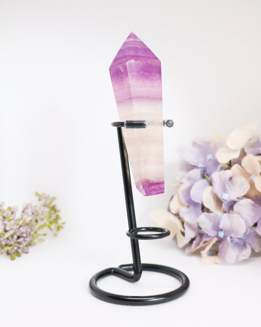 Candy Fluorite Wand on Stand #5