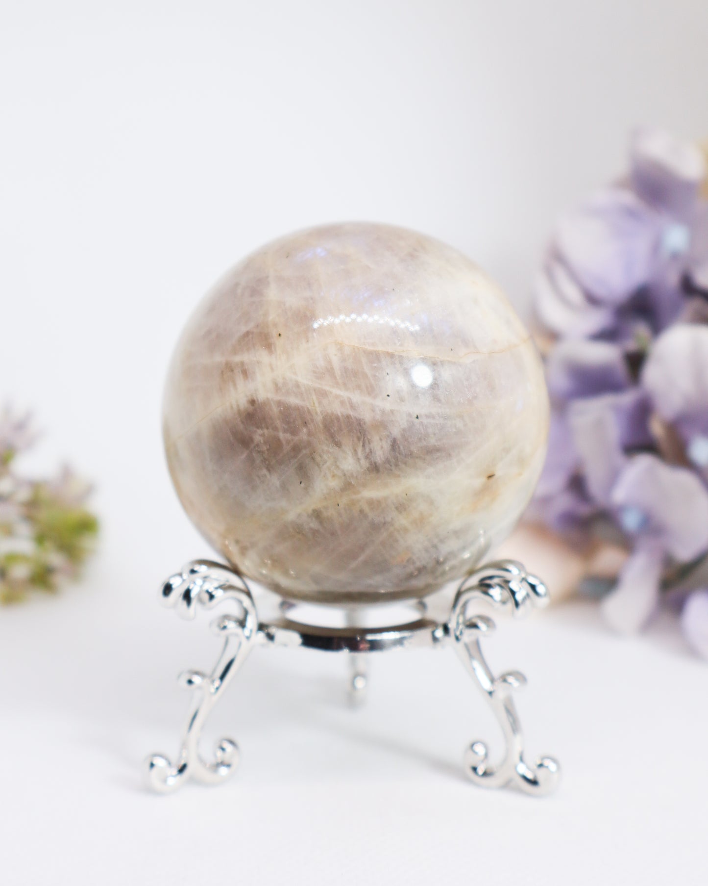 Sunstone Moonstone Sphere #3