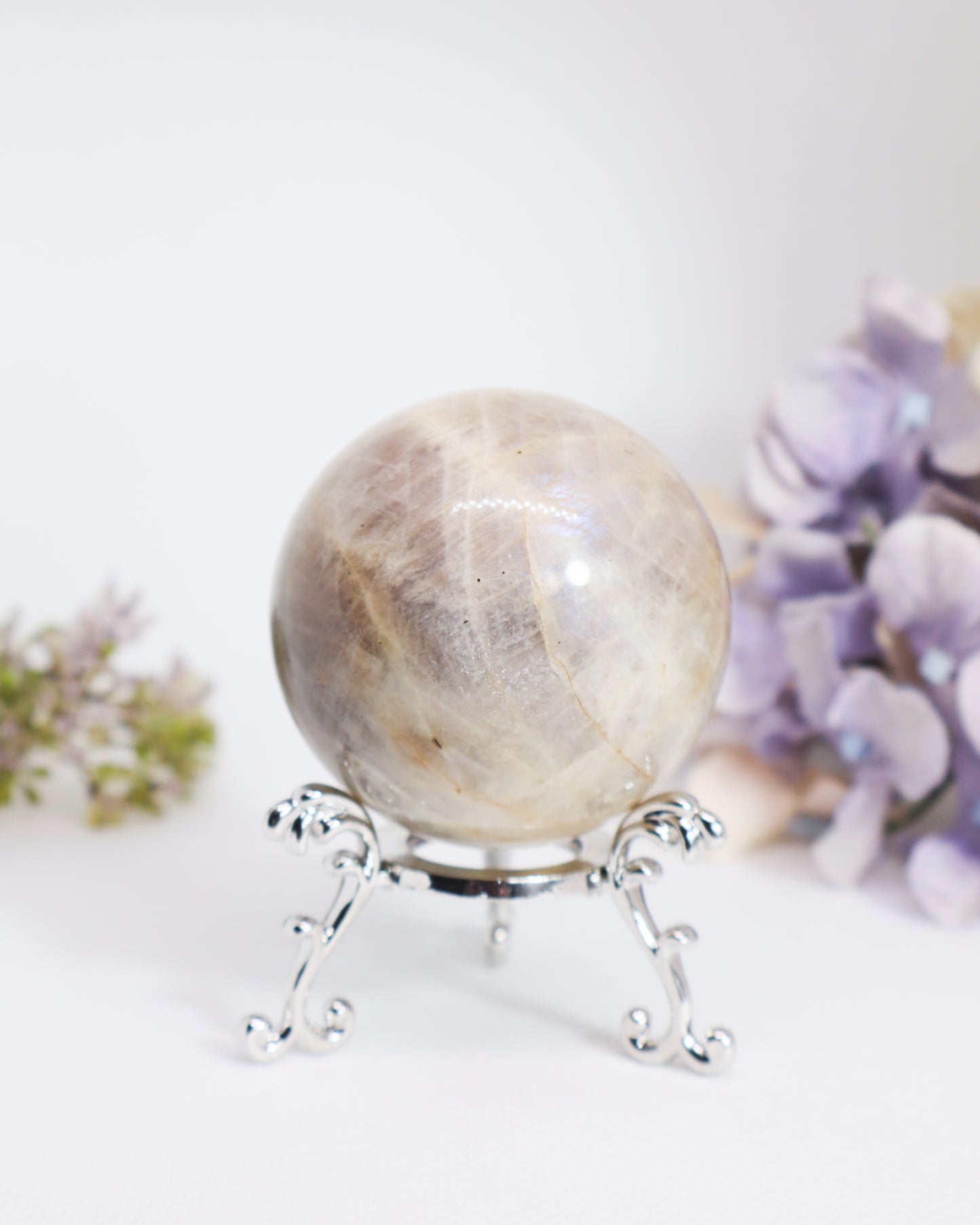 Sunstone Moonstone Sphere #3