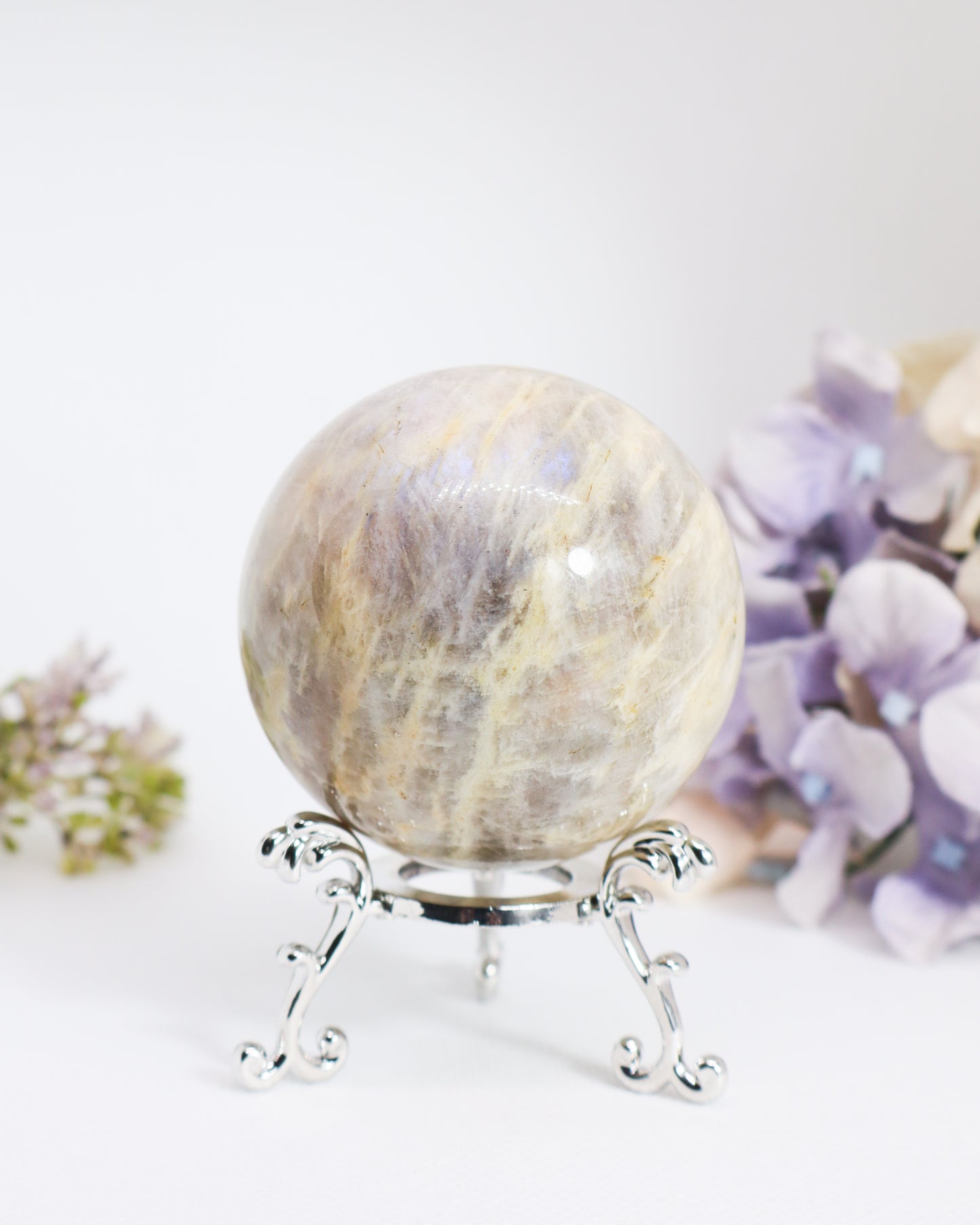 Sunstone Moonstone Sphere #4