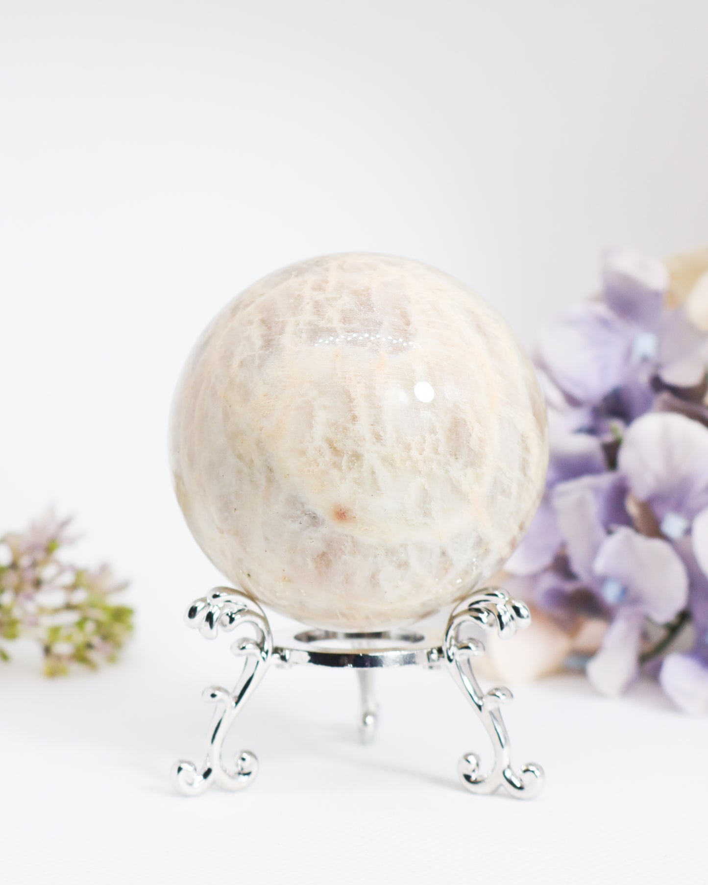 Sunstone Moonstone Sphere #4