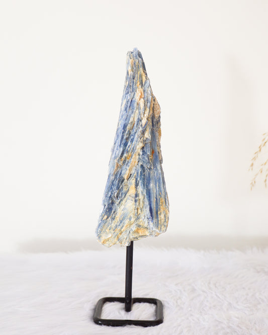 Raw Blue Kyanite on Stand #8