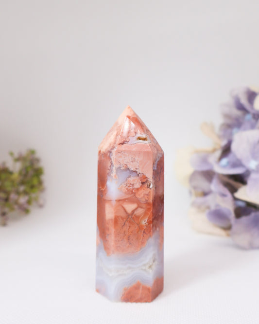 Pink Agate Tower #9