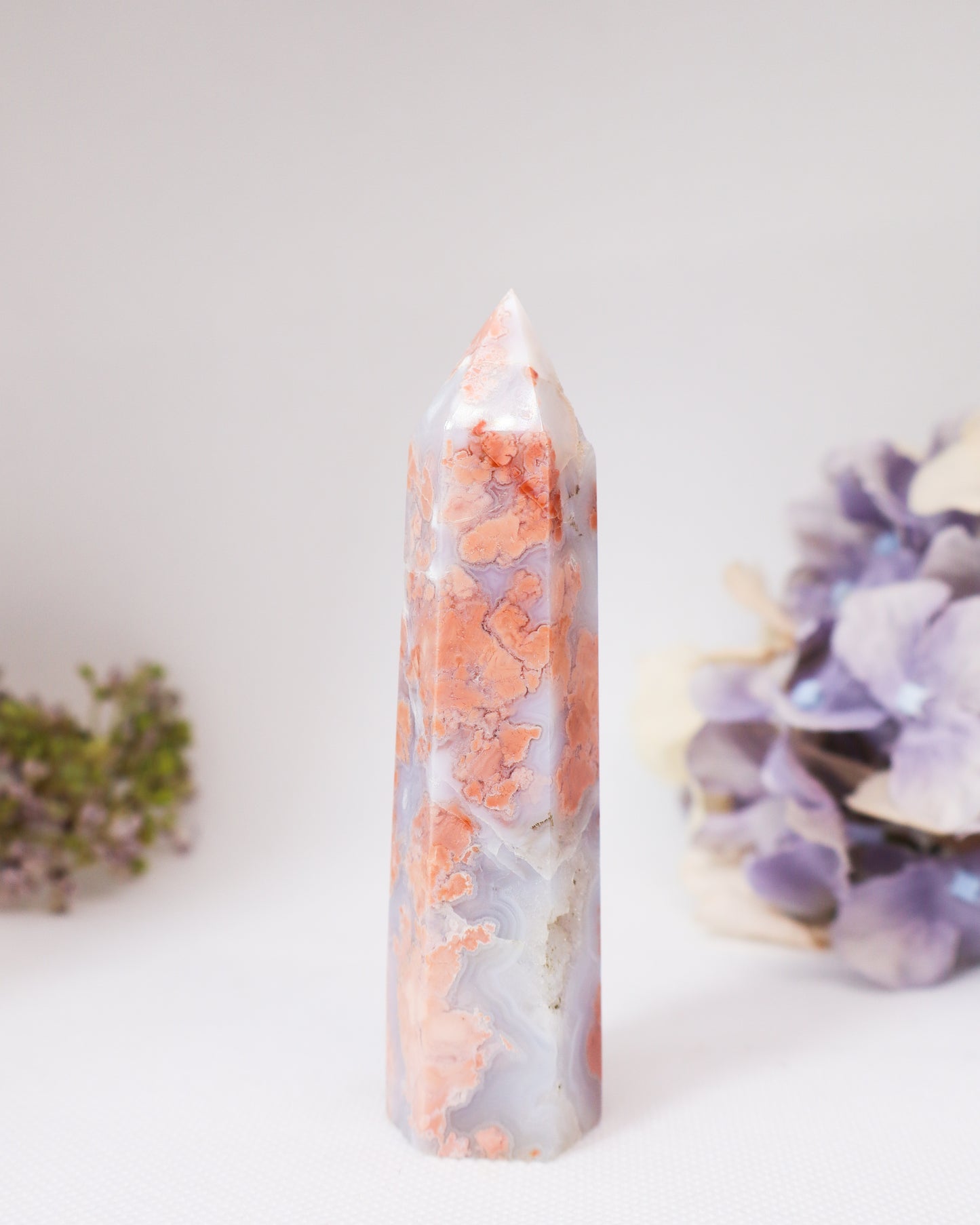 Pink Agate Tower #10