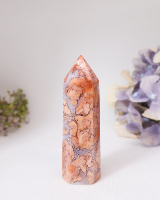 Pink Agate Tower #7